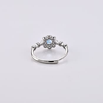 Adjustable / Blue Topaz - Product card gallery slide 3 (10261390557497)