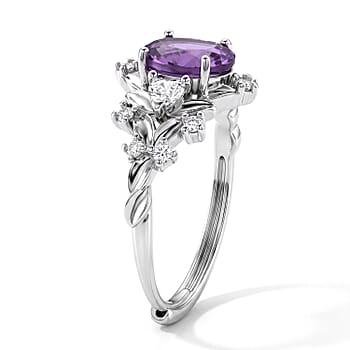 Adjustable / African Amethyst - Product card gallery slide 2 (10261390524729)