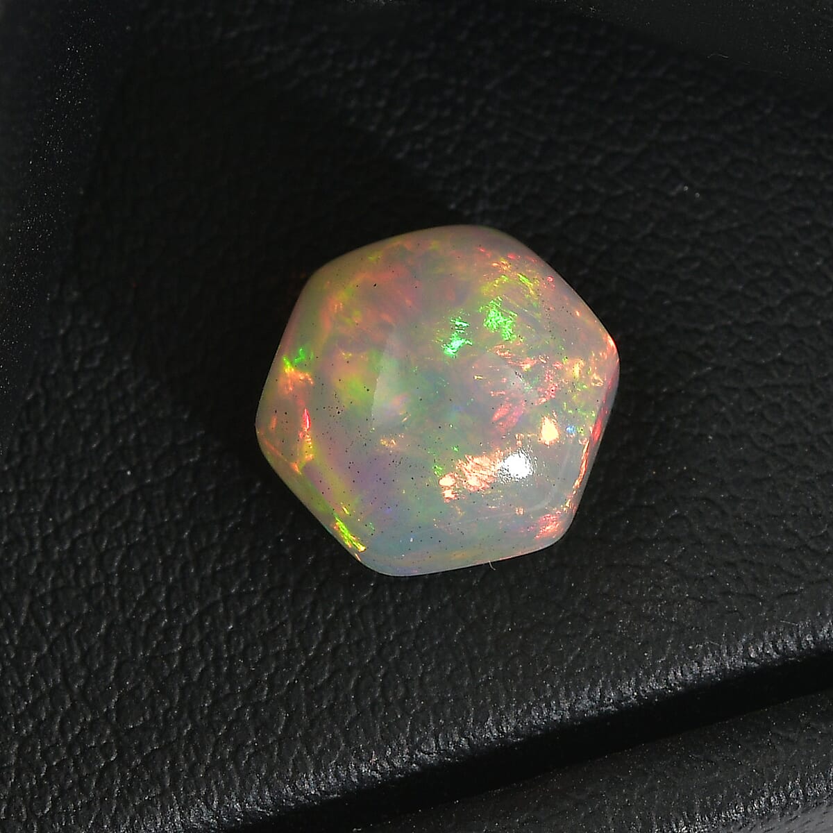 AA Ethiopian Welo Opal (Hexagon 9.5 mm) 2.87 ctw image number 1