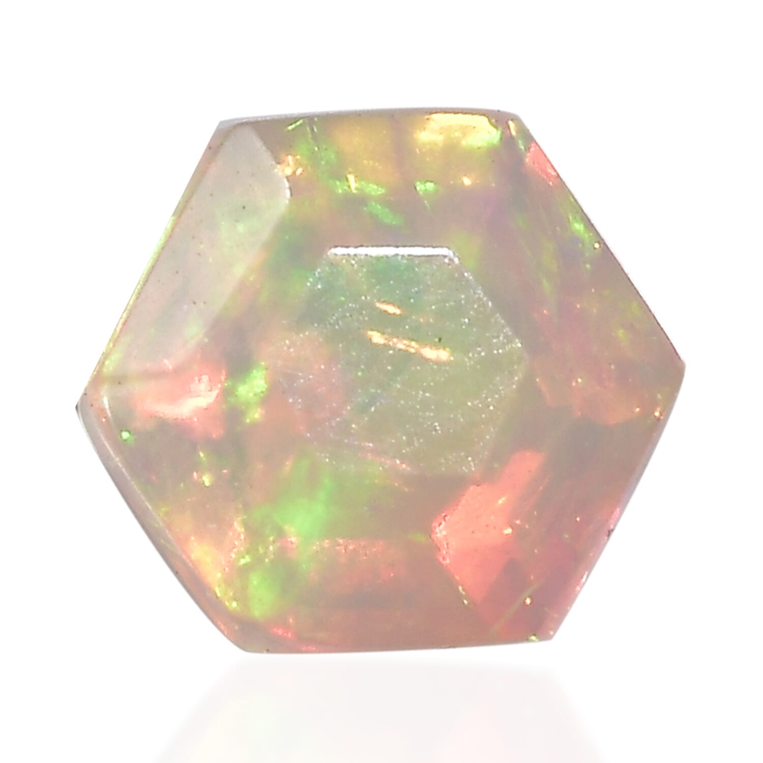 AA Ethiopian Welo Opal (Hexagon 5.5 mm) 0.50 ctw