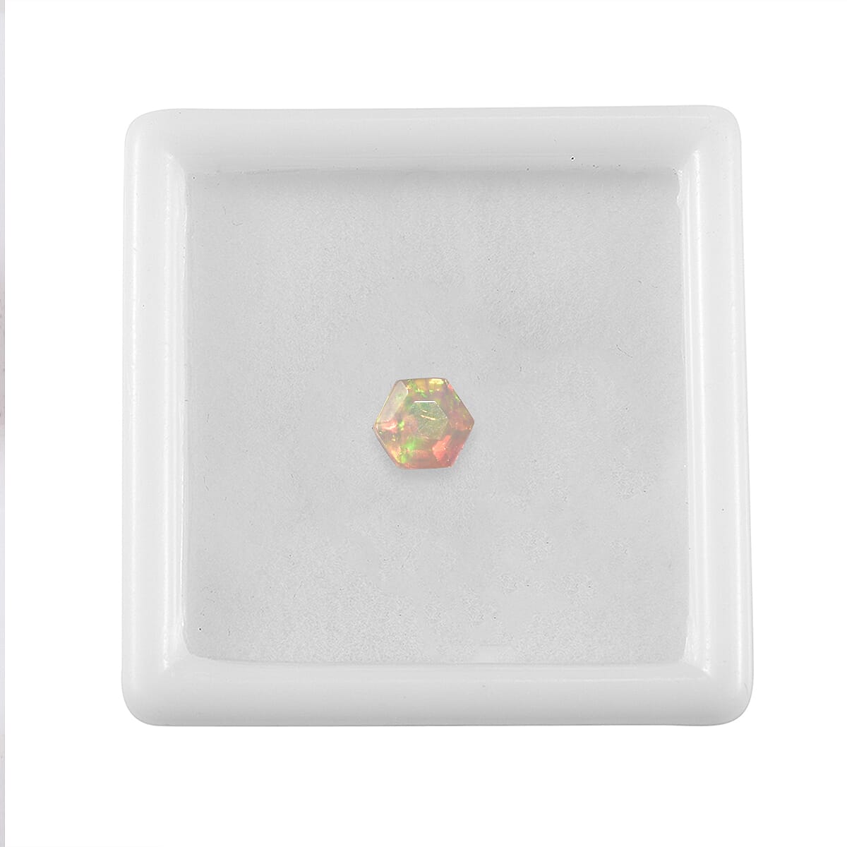 AA Ethiopian Welo Opal (Hexagon 5.5 mm) 0.50 ctw image number 3