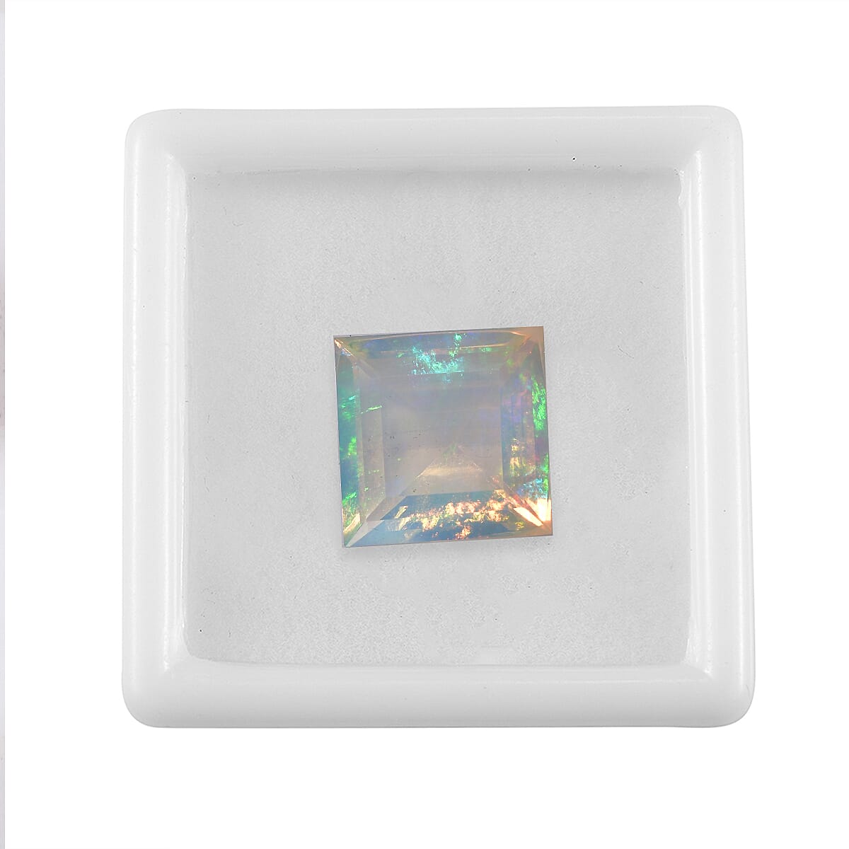 Ethiopian Welo Opal (Sqr 15 mm) 8.51 ctw