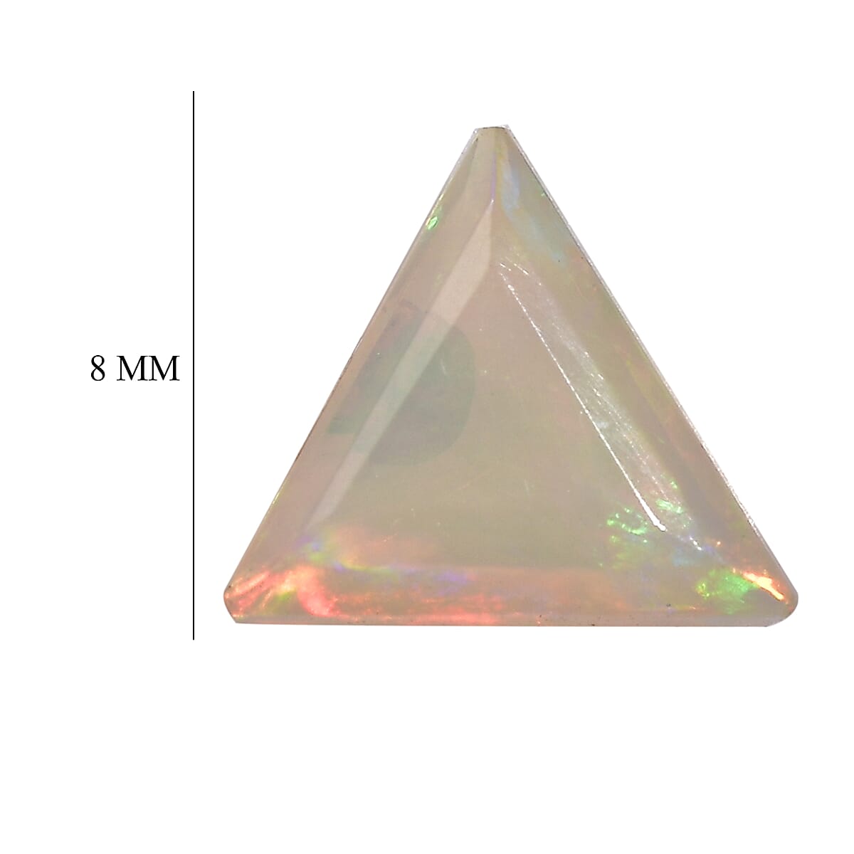AA Ethiopian Welo Opal (Trl 8 mm) 0.66 ctw image number 4