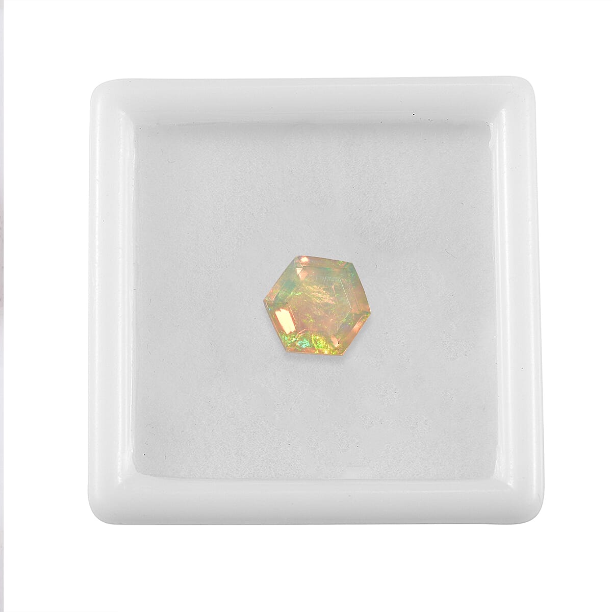 AA Ethiopian Welo Opal (Hexagon 10 mm) 3.13 ctw
