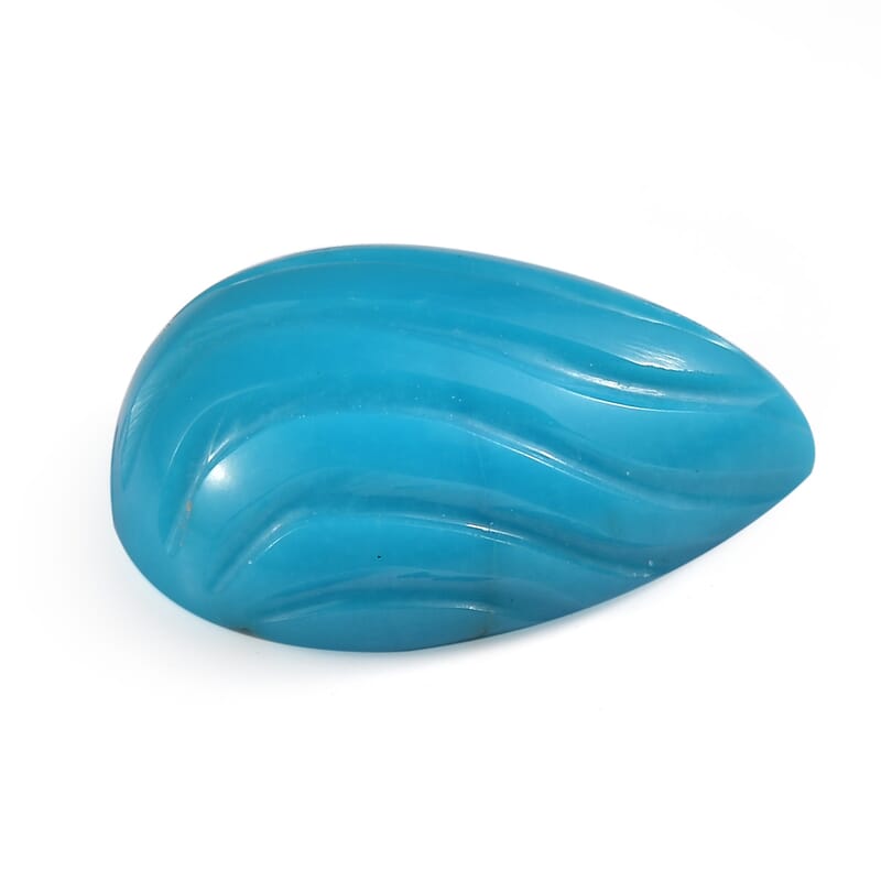 AA Sleeping Beauty Turquoise (Pear 15x10 mm) 4.50 ctw