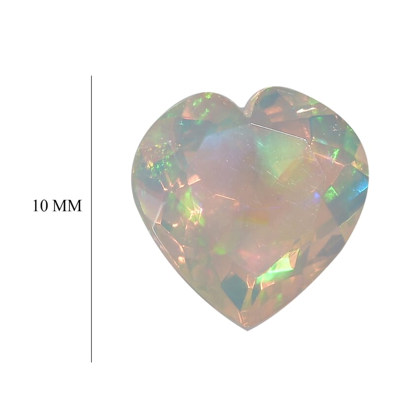 Ethiopian Welo Opal (Hrt 10 mm) 1.75 ctw