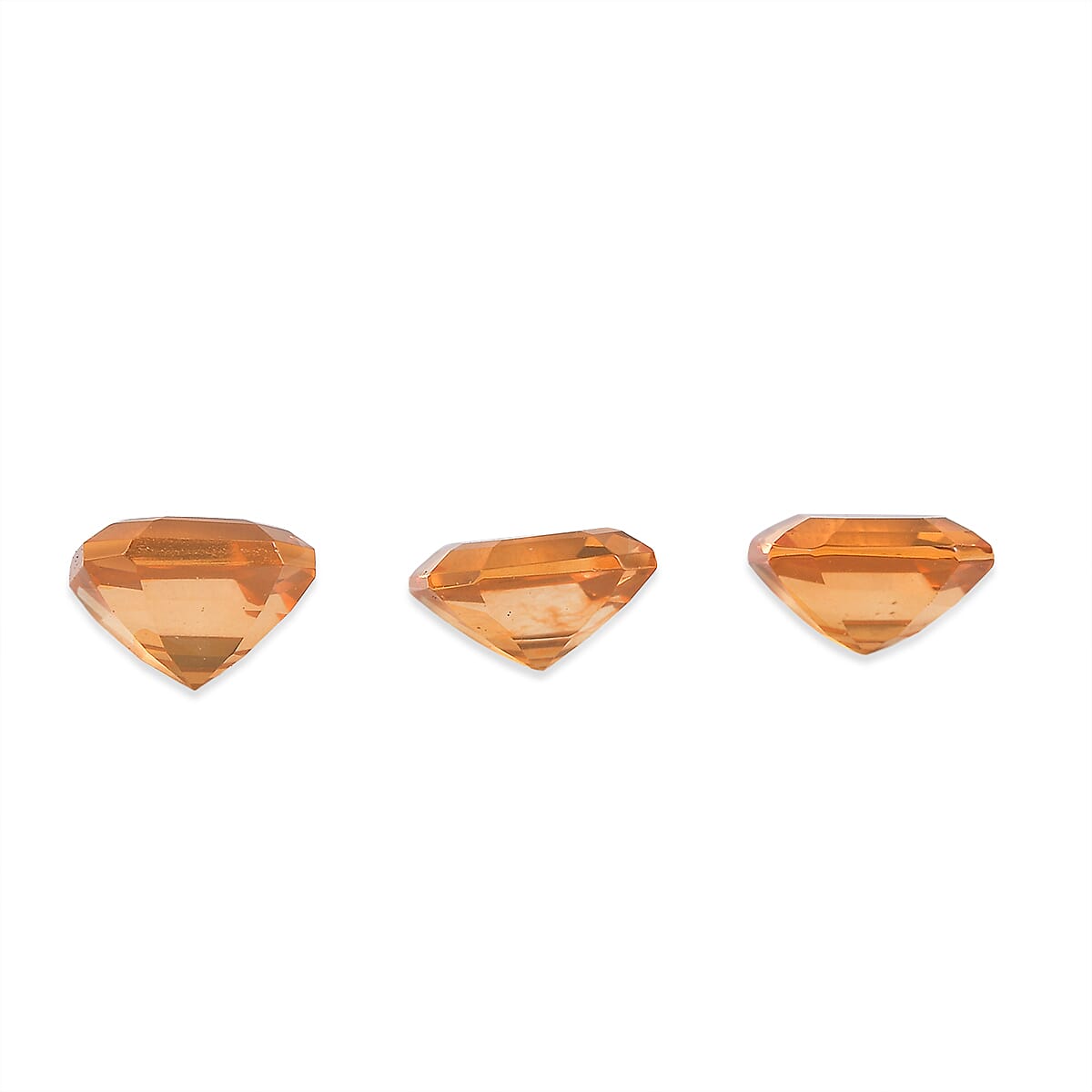 Fire Opal Set of 3 (Oct 5x5 mm) 1.08 ctw