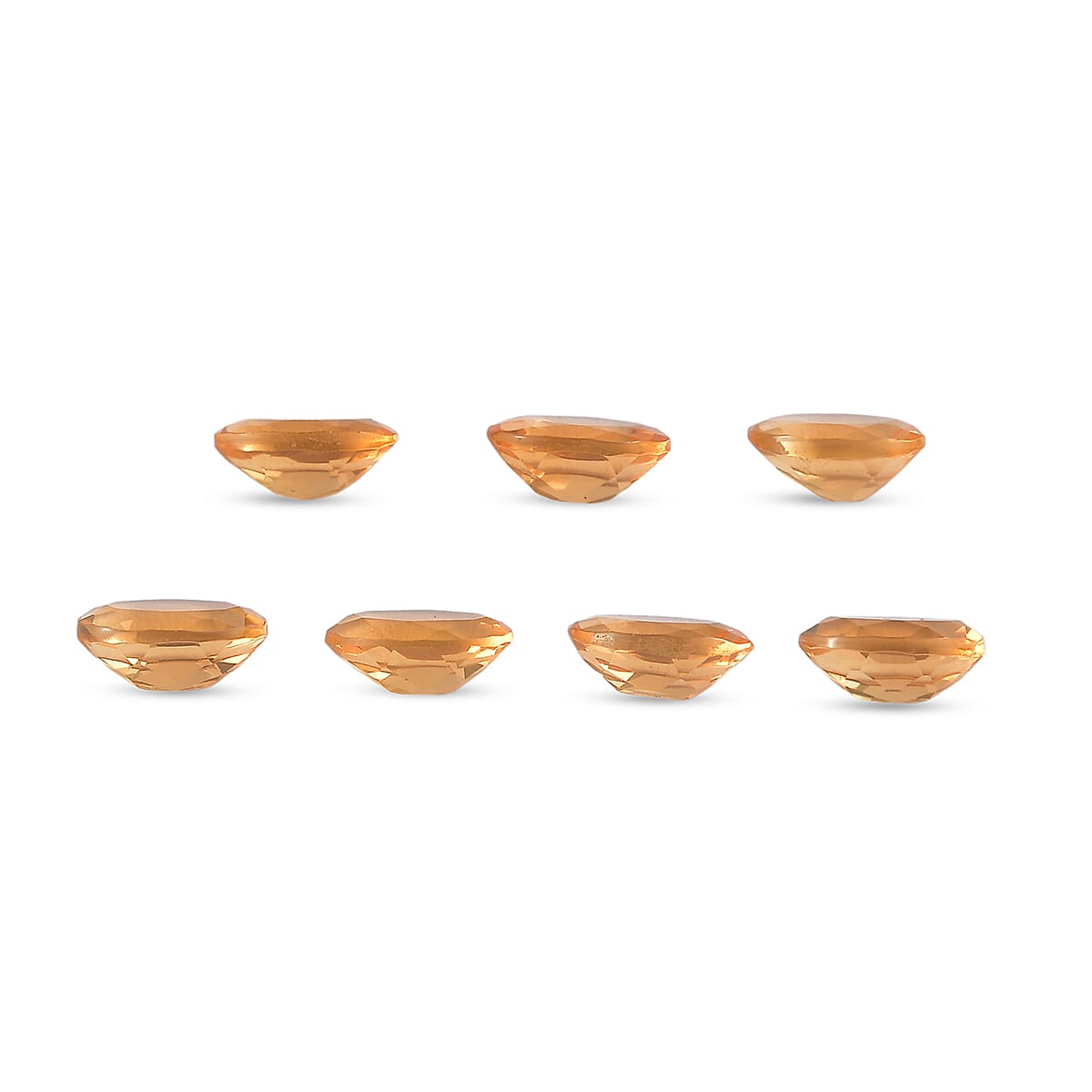 Fire Opal Set of 9 (Ovl 6x4 mm) 1.91 ctw