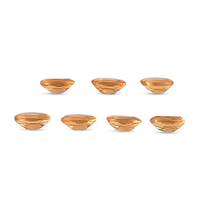 Fire Opal Set of 9 (Ovl 6x4 mm) 1.91 ctw