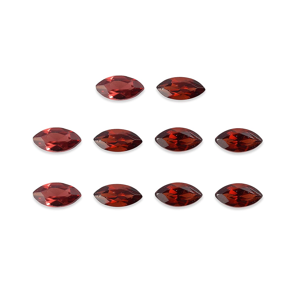Mozambique Garnet (Mrq 5x2.5 mm) 1.61 ctw
