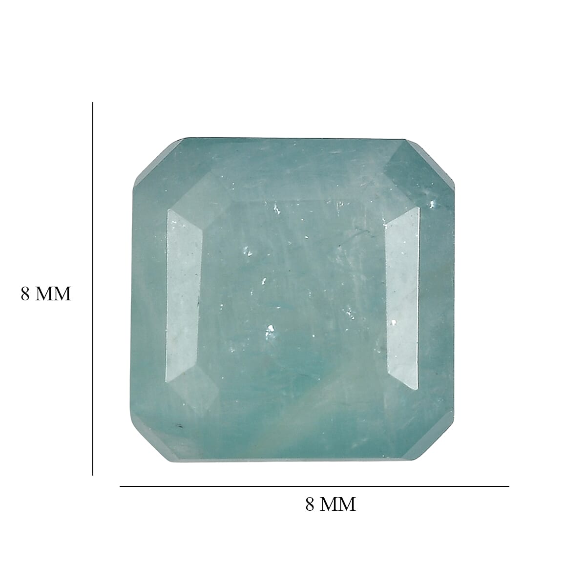 Grandidierite (Oct 8x8 mm) 2.19 ctw