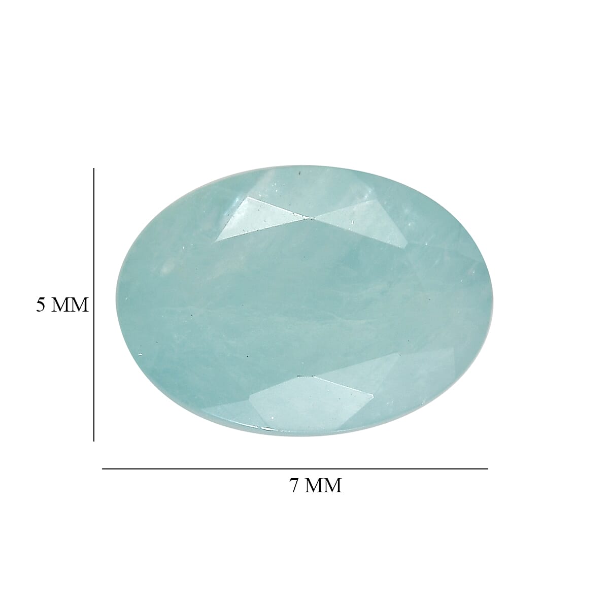 Grandidierite (Ovl 7x5 mm) 0.60 ctw
