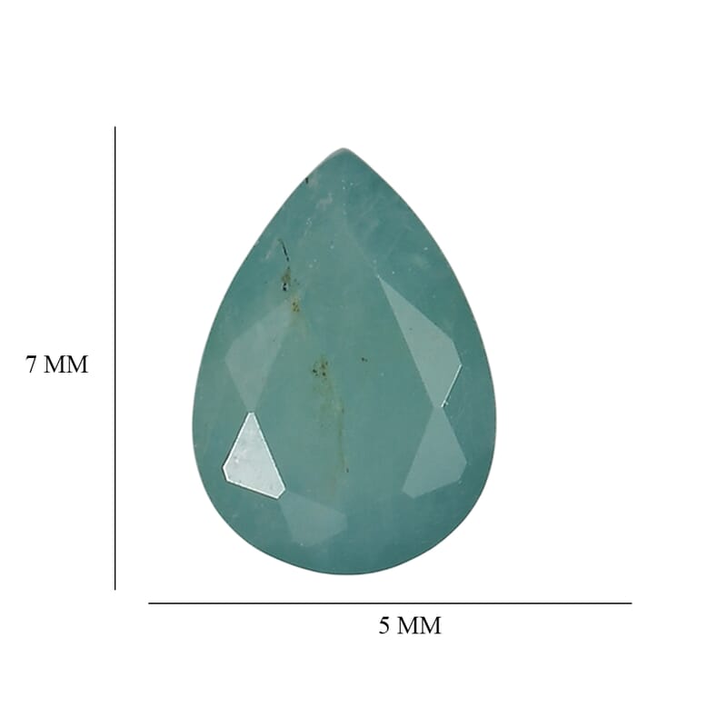 AA Grandidierite Set of 3 (Pear 7x5 mm) 1.88 ctw
