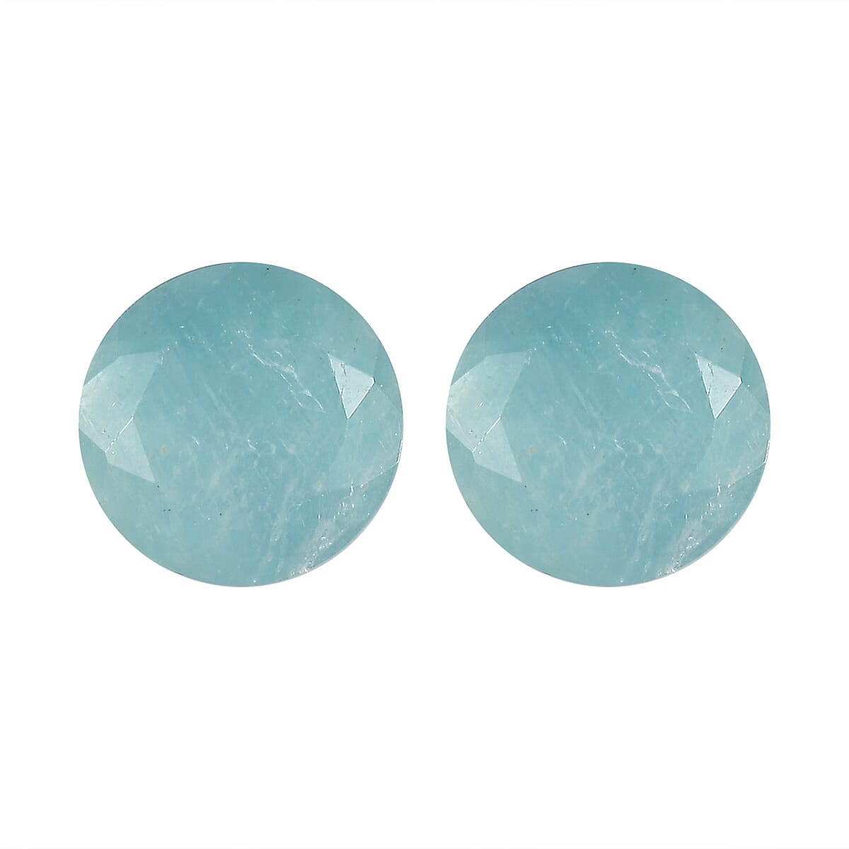 Grandidierite Set of 2 (Rnd 5.5 mm) 1.28 ctw