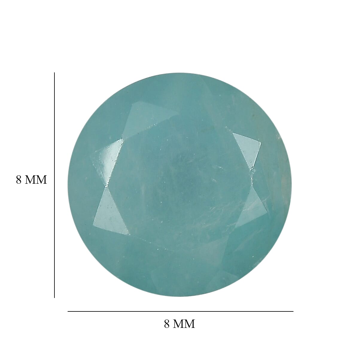 Grandidierite (Rnd 8 mm) 1.98 ctw