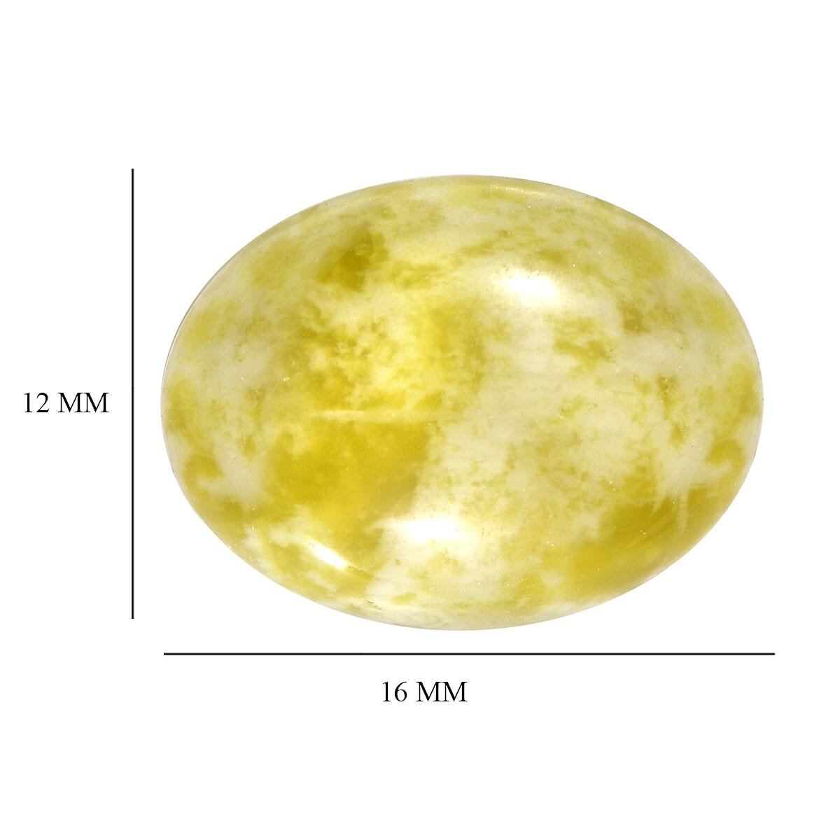 Connemara Marble (Ovl 16x12 mm) 7.20 ctw