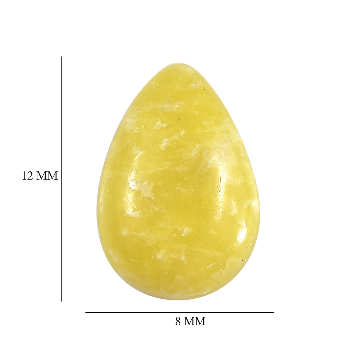 Connemara Marble (Pear 12x8 mm) 2.61 ctw