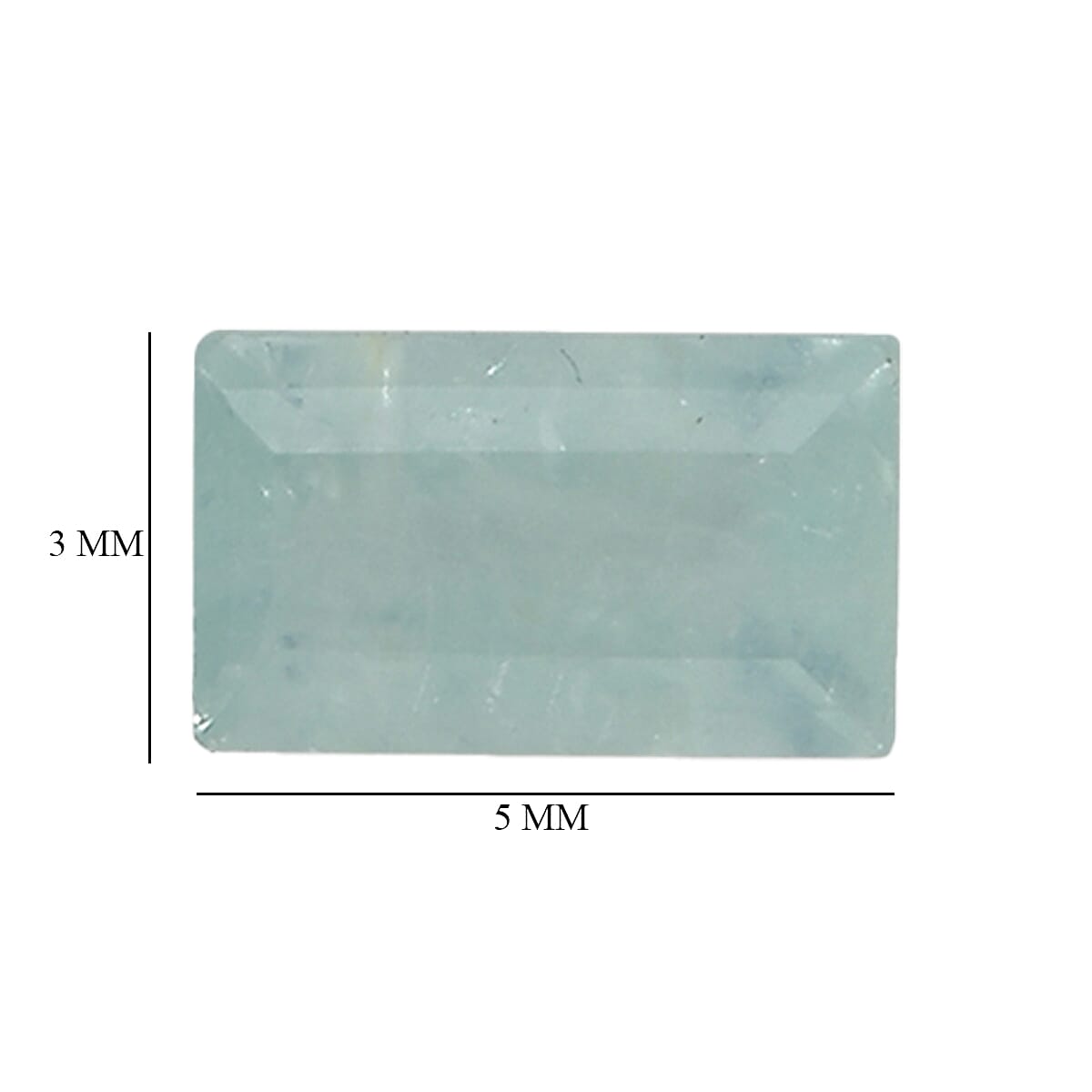 Grandidierite (Bgt 5x3 mm) 1.30 ctw