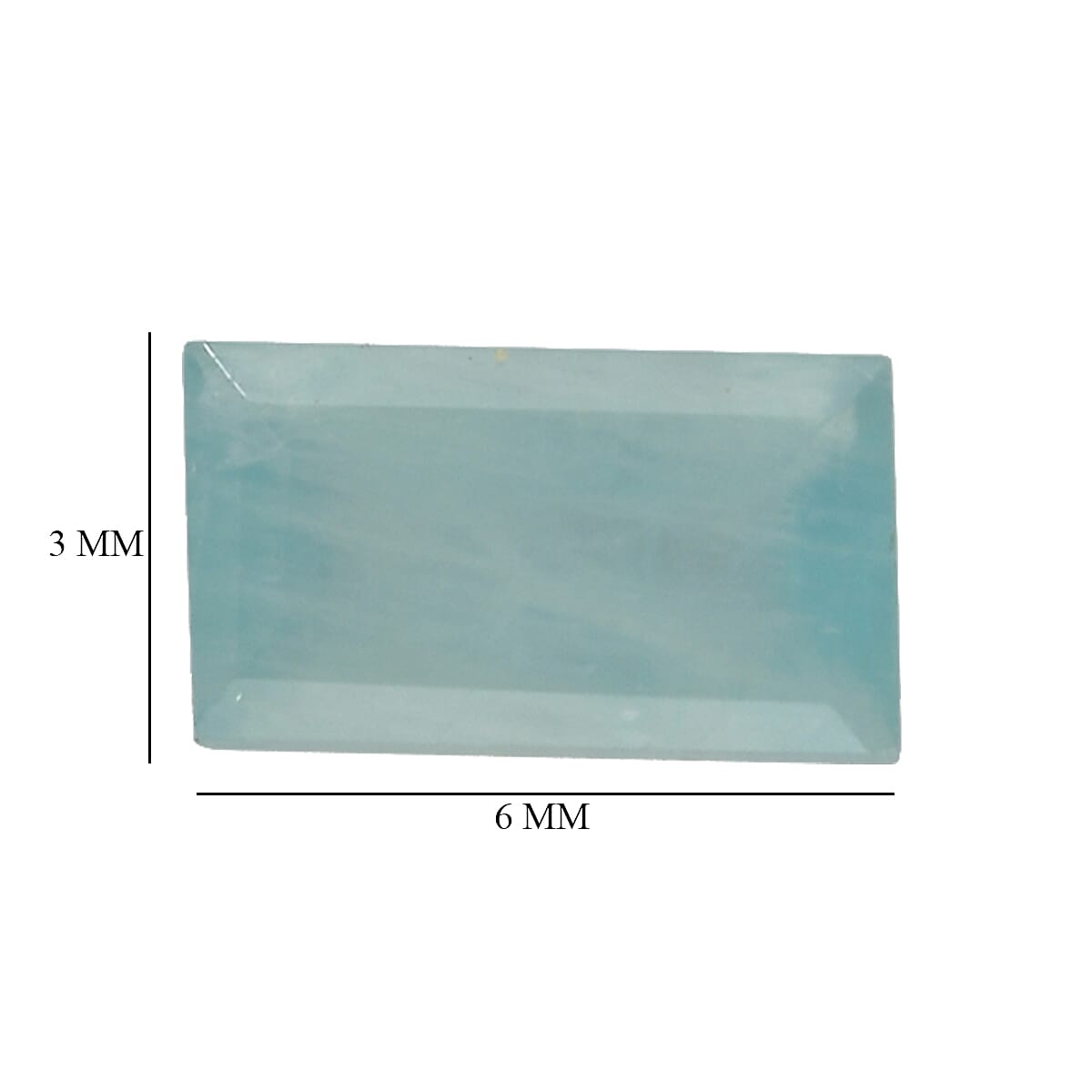 Grandidierite (Bgt 6x3 mm) 1.39 ctw