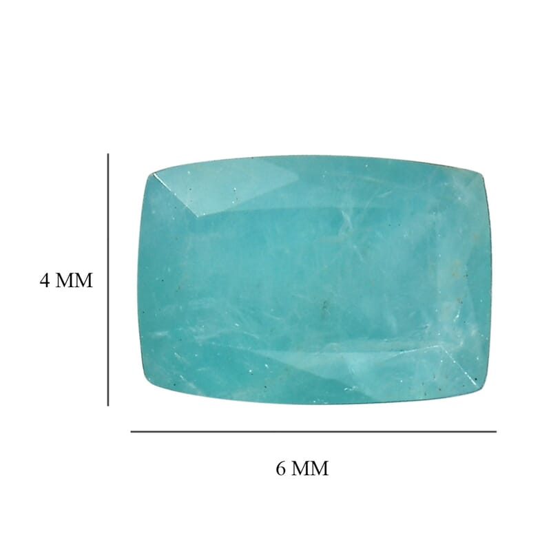 AAA Grandidierite (Cush 6x4 mm) 1.95 ctw