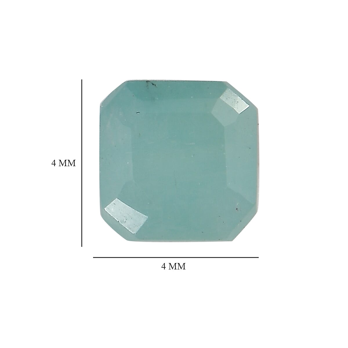 AA Grandidierite (Oct 4x4 mm) 1.09 ctw