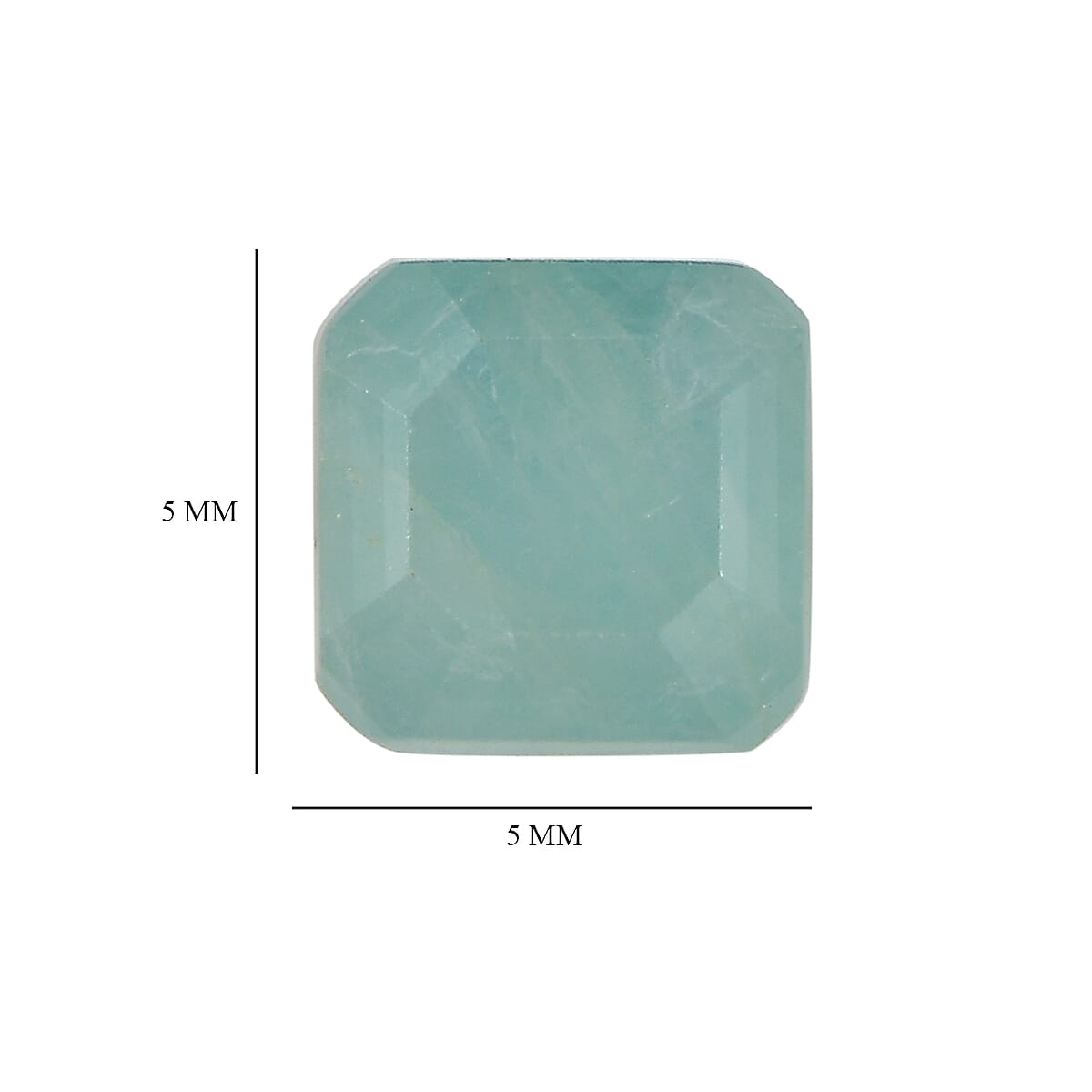 Grandidierite (Oct 5x5 mm) 2.14 ctw