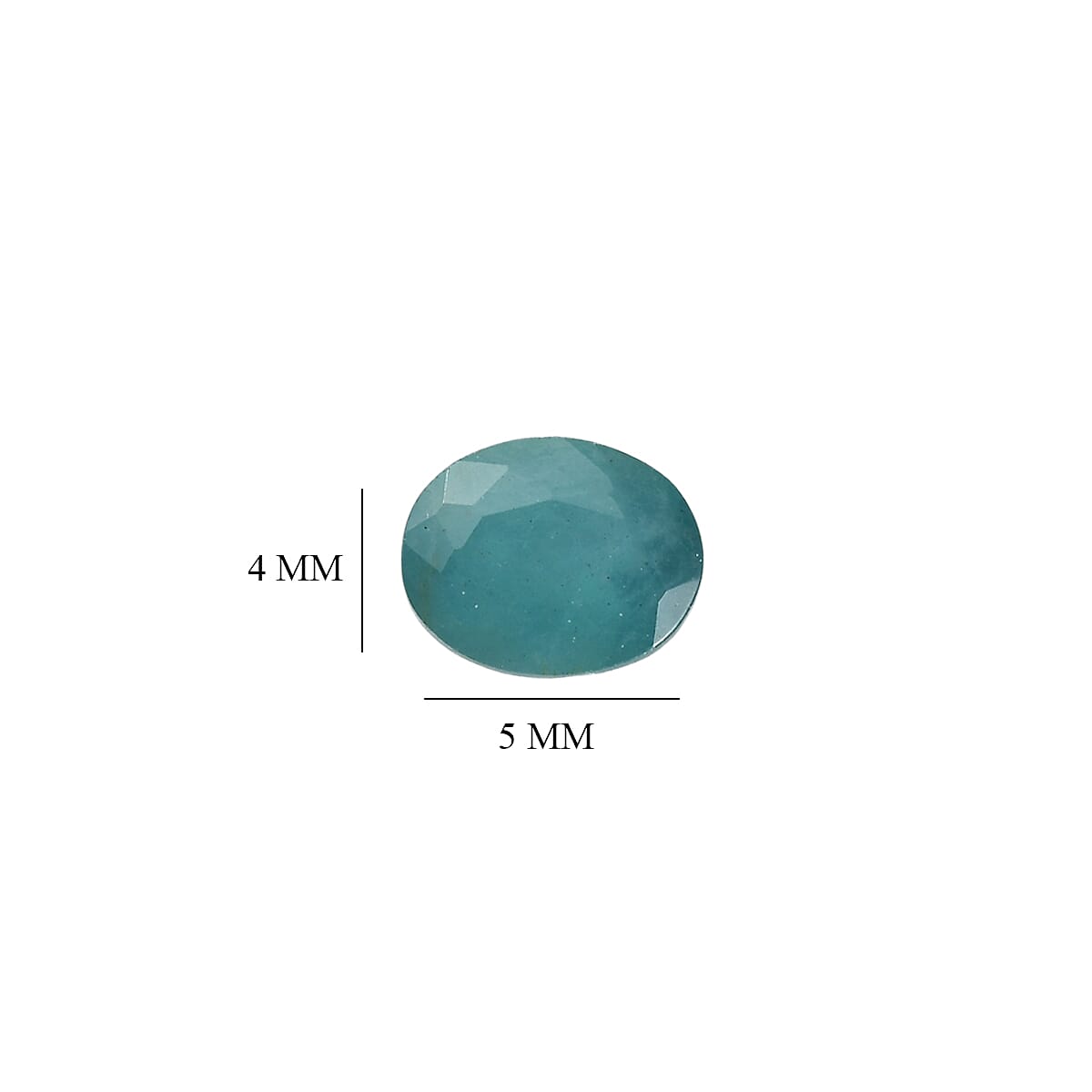 AAA Grandidierite (Ovl 5x4 mm) 0.95 ctw