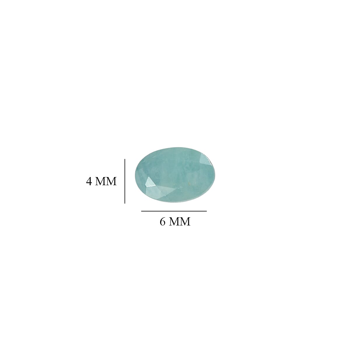 AA Grandidierite (Ovl 6x4 mm) 2.11 ctw