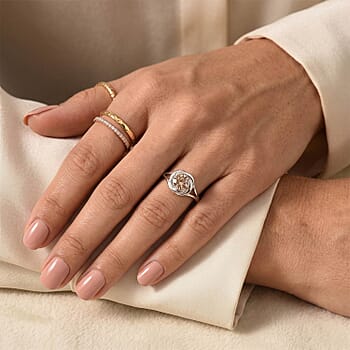 Champagne Moissanite / 10 - Product card gallery slide 3 (10290981437753)