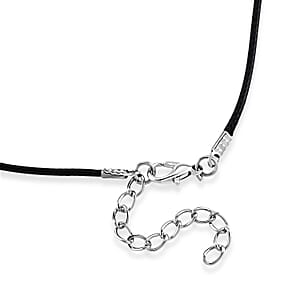 Amethyst 35.00 ctw Beaded Necklace in Silvertone (18-19.5 Inches)