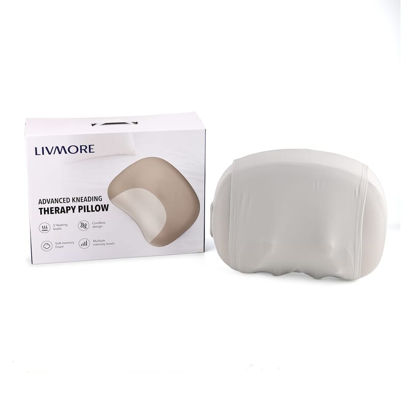Luxury Memory Foam Sleeping Kneading Massage Pillow