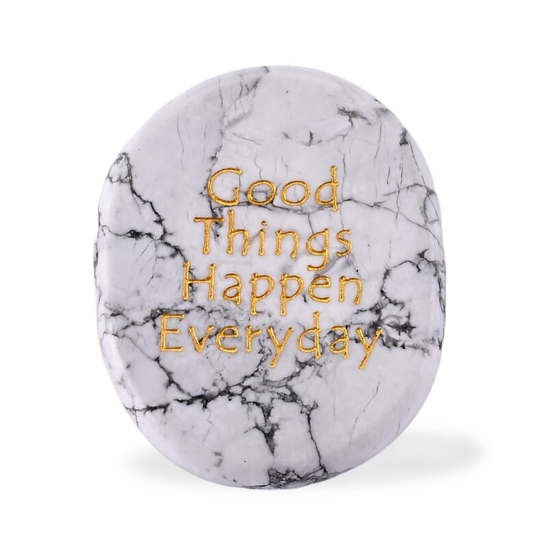 Howlite Decor (45.5x37.5mm) 138.00 ctw