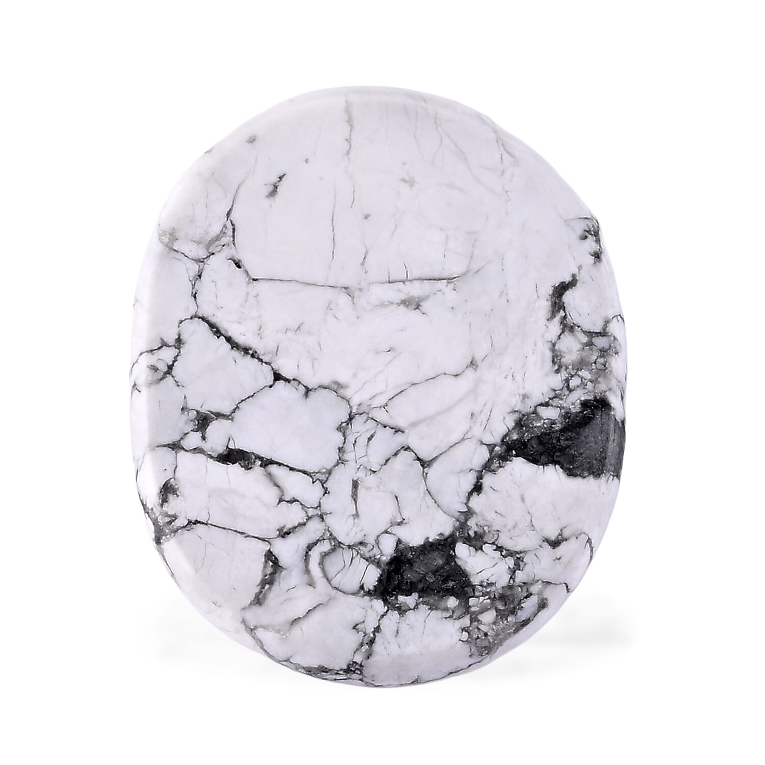 Howlite Decor (45.5x37.5mm) 138.00 ctw