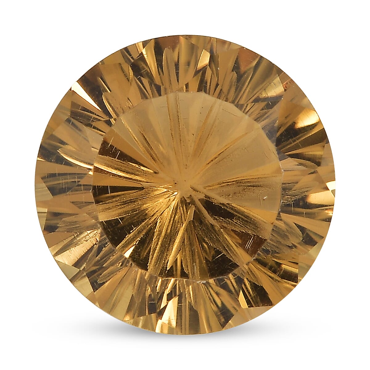 Brazilian Citrine (Rnd 11 mm) 4.65 ctw