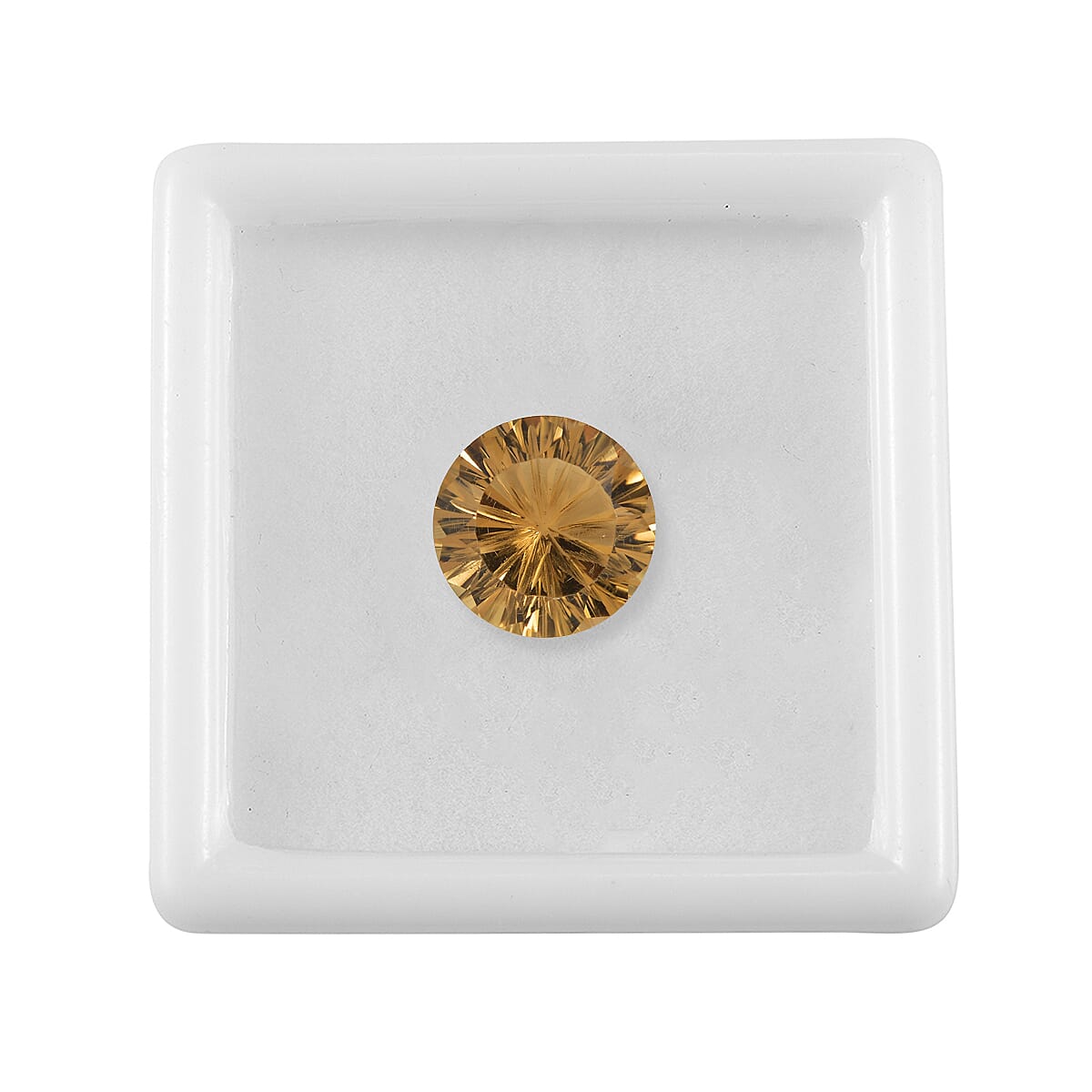 Brazilian Citrine (Rnd 11 mm) 4.65 ctw