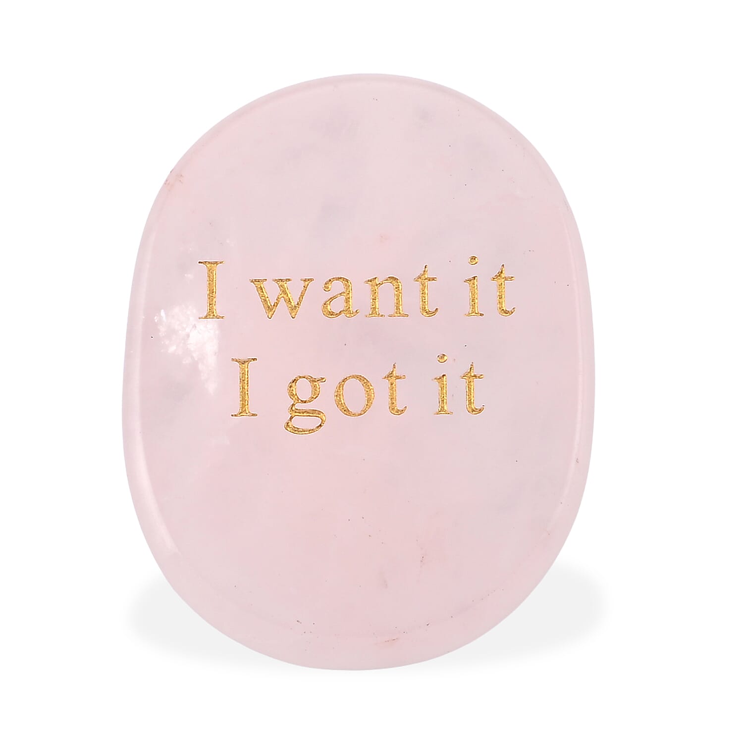 Rose Quartz Decor (45x35mm) 120.00 ctw