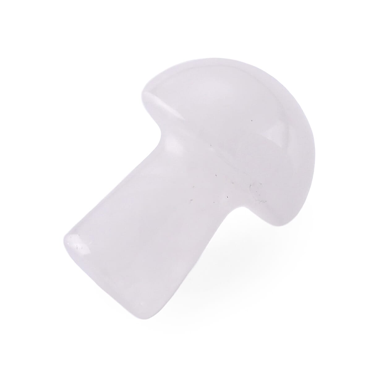 White Jade Mushroom (20mm) 23.00 ctw image number 1