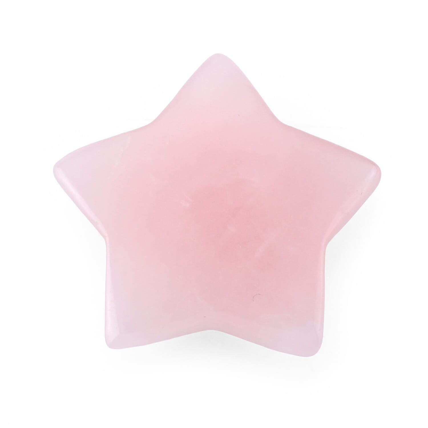 Rose Quartz Celtic Trinity Knot (30x30mm) 40.00 ctw