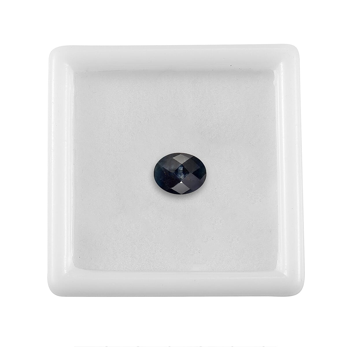 Midnight Sapphire (Ovl 8x6 mm) 1.14 ctw