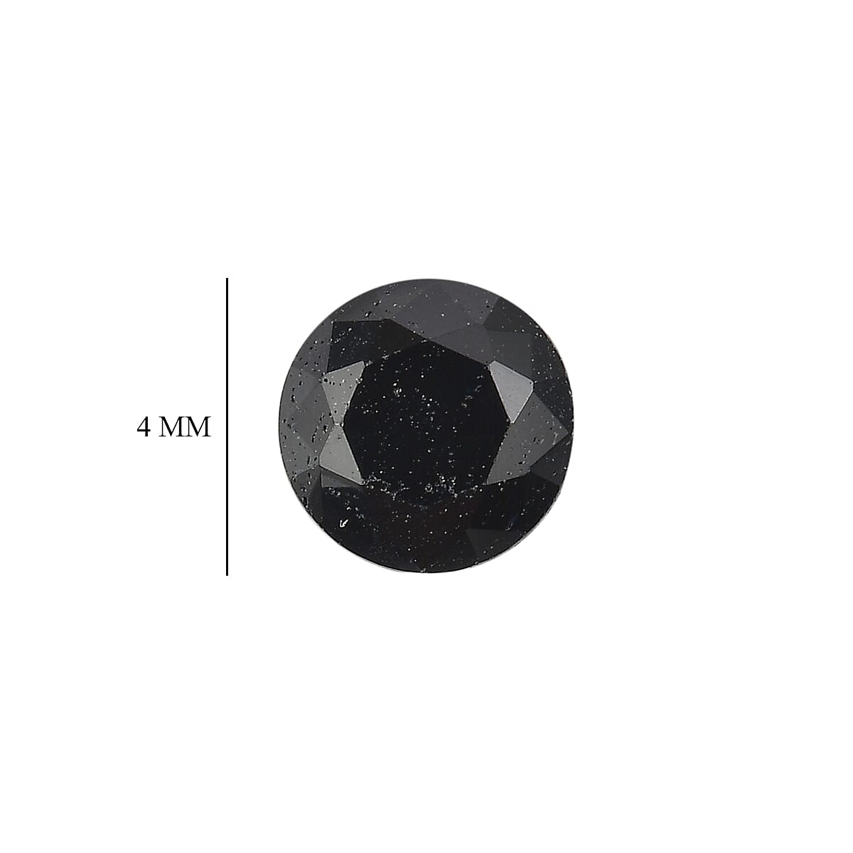 Midnight Sapphire (Rnd 4 mm) 0.69 ctw