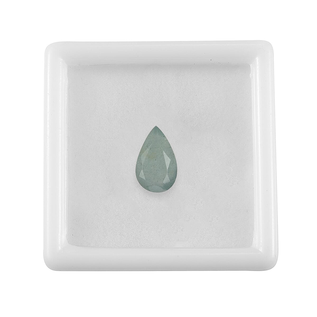 AA Milky Aquamarine (Pear 10x6 mm) 1.36 ctw