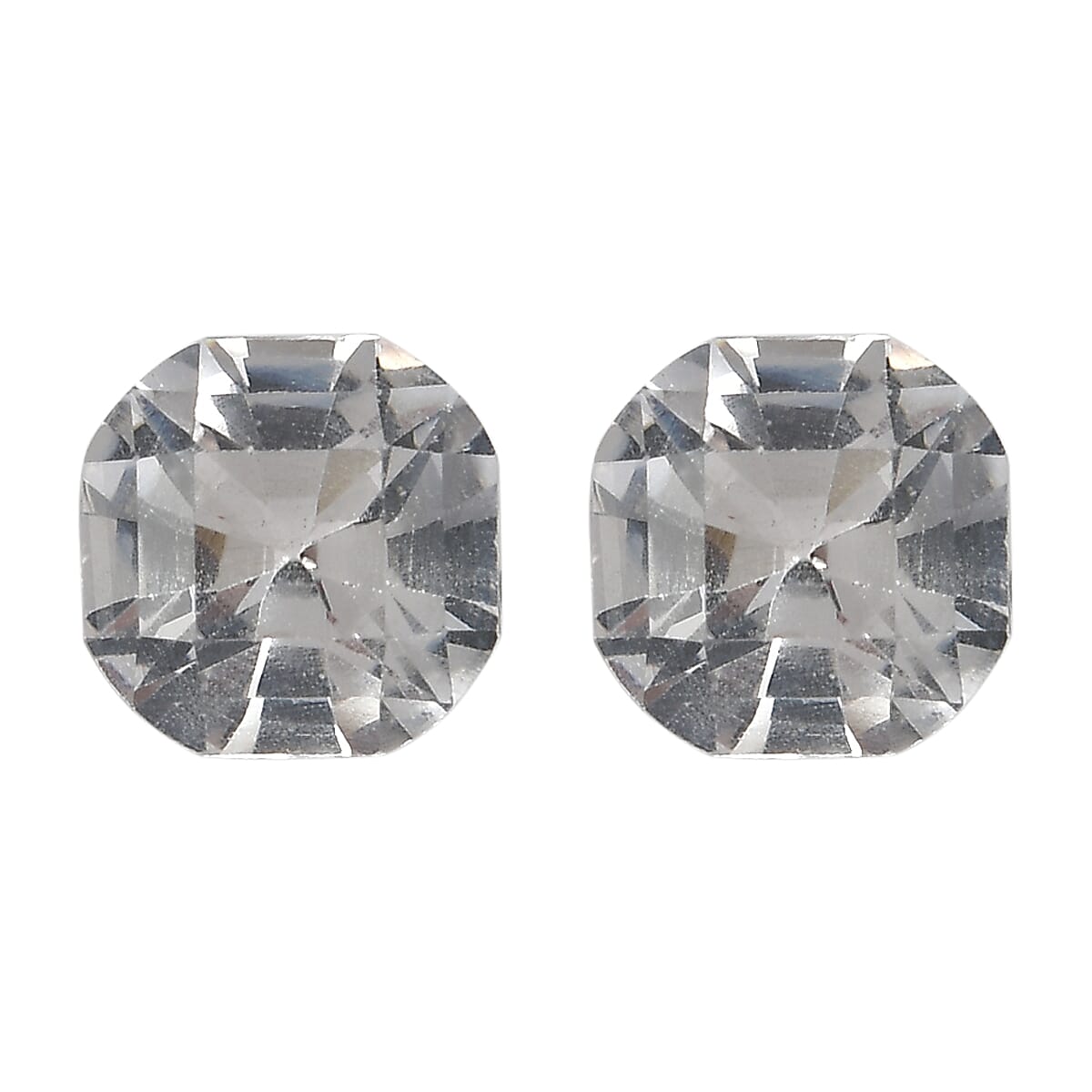 White Topaz (Cush 6x6 mm) 1.86 ctw