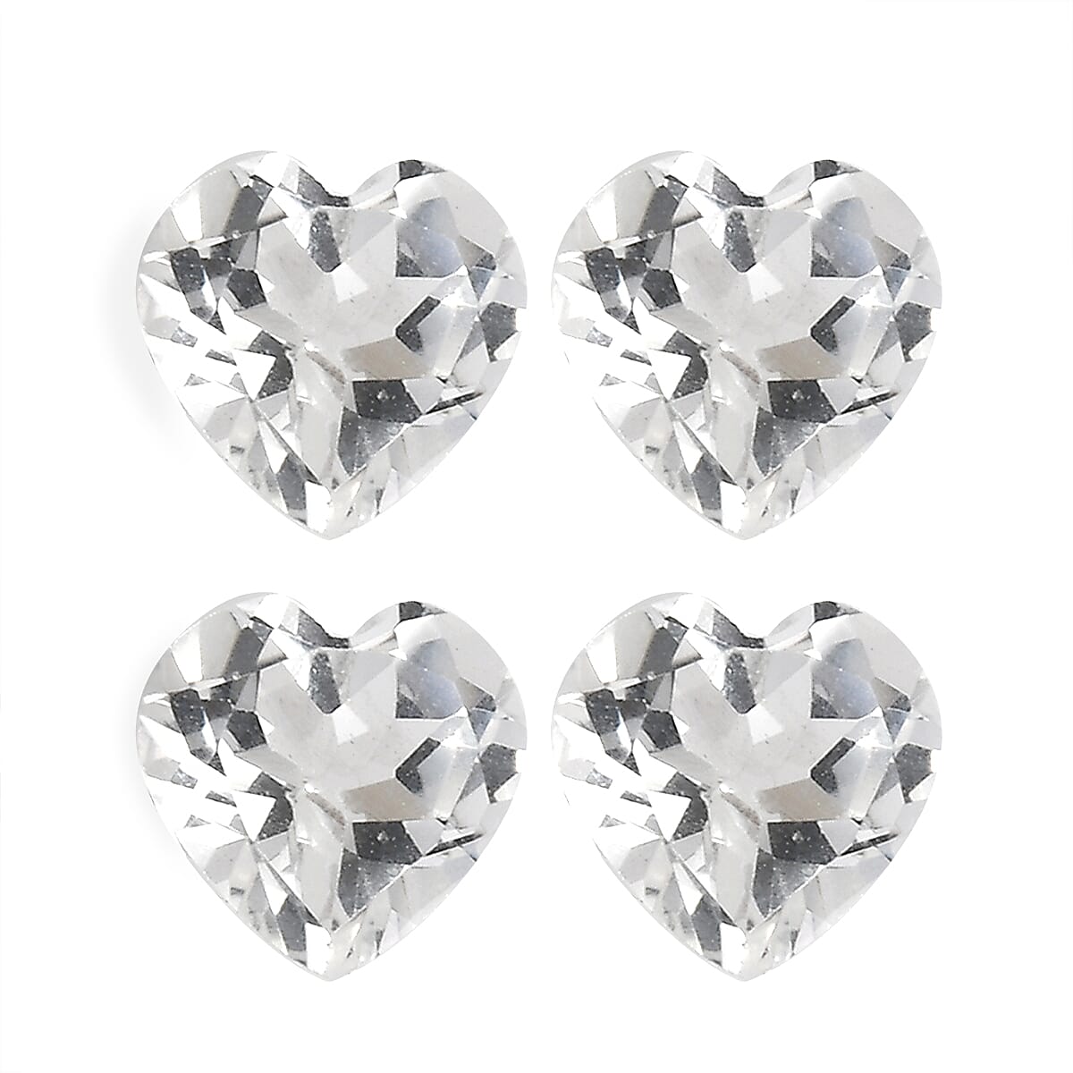 White Topaz (Hrt 6 mm) 3.13 ctw