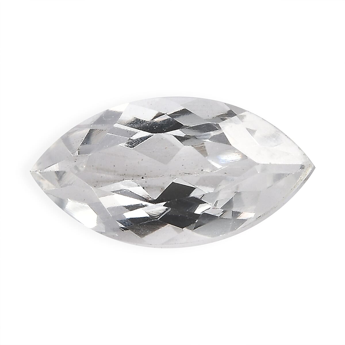 White Topaz (Mrq 10x5 mm) 1.12 ctw