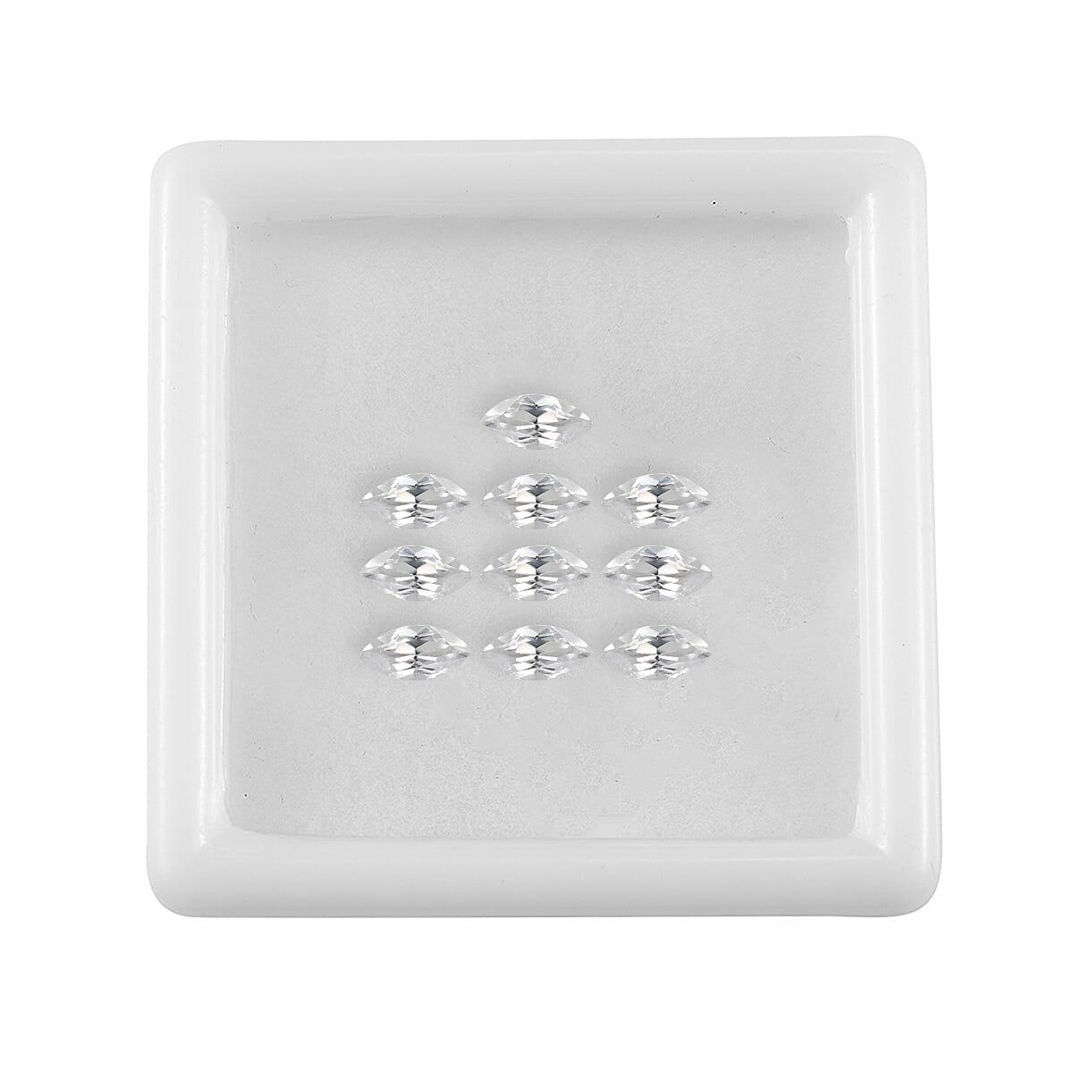 White Topaz (Mrq 7x3.5 mm) 4.58 ctw