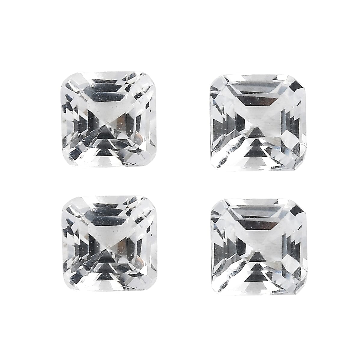 White Topaz (Oct 4x4 mm) 1.21 ctw