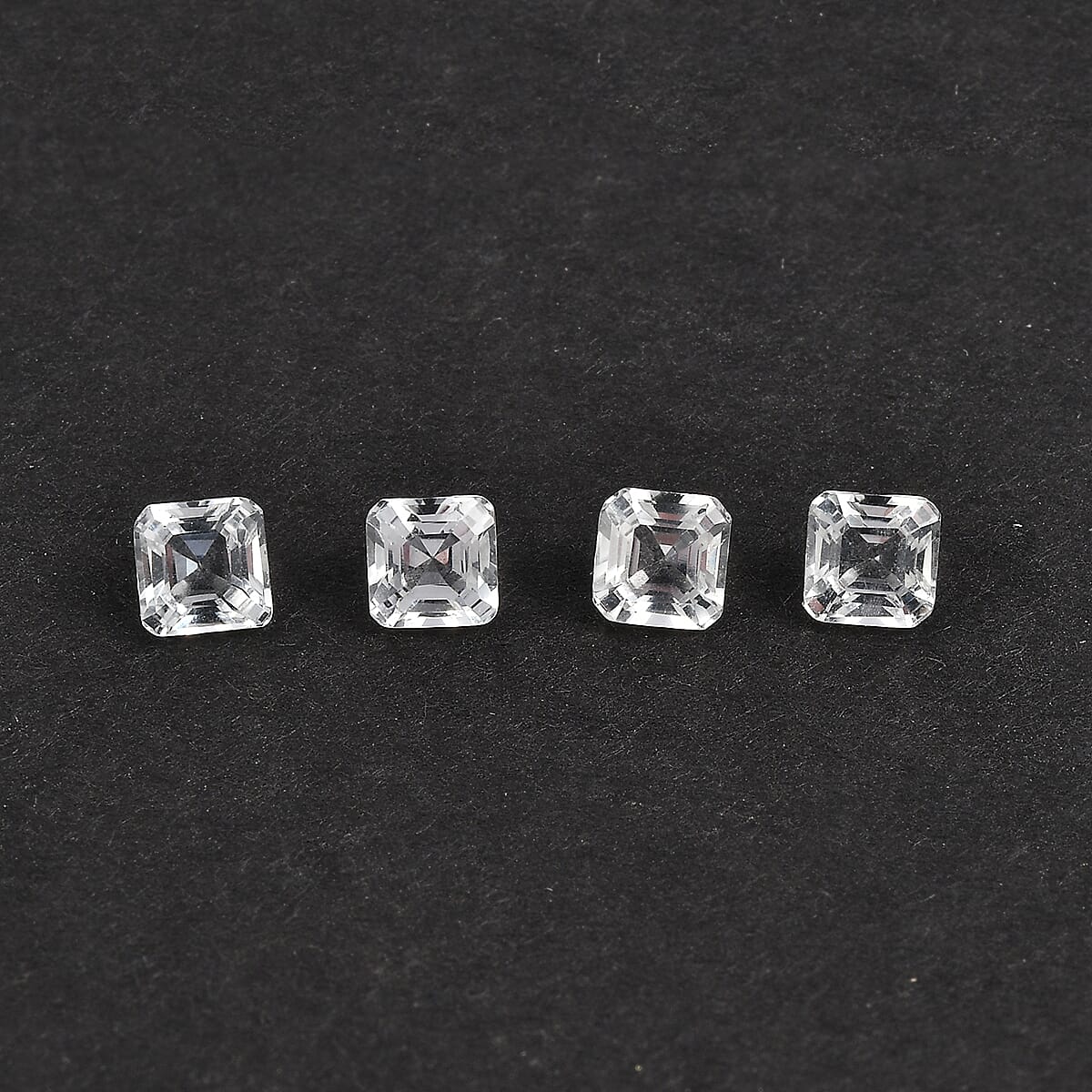 White Topaz (Oct 4x4 mm) 1.21 ctw