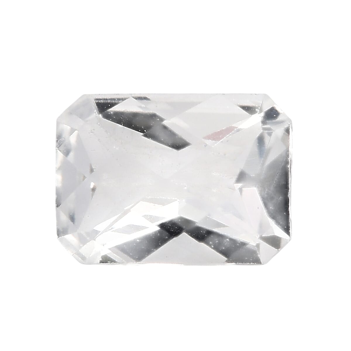 White Topaz (Oct 7x5 mm) 1.08 ctw