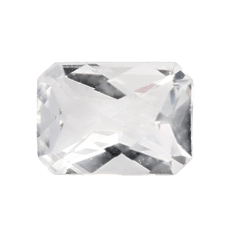 White Topaz (Oct 7x5 mm) 1.08 ctw