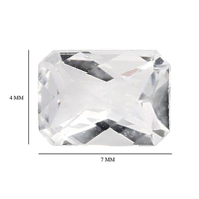 White Topaz (Oct 7x5 mm) 1.08 ctw